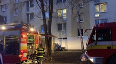 Novoročný tragický požiar v Ružinove: V jednoizbovom byte zahynuli dve osoby