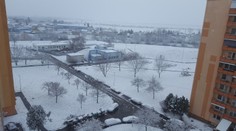 Po mesiaci nasnežilo aj na juhu Slovenska: O fotku sa podelila naša diváčka