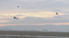 Exkluzívne zábery: V Prešove pristáli posledné tri nové Black Hawky z Ameriky