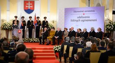 Prezidentka Zuzana Čaputová udelila prvé vyznamenania vo funkcii