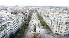 FOTOGALÉRIA: Centrum Prahy čaká radikálna premena. Novej podoby sa dočká Václavák, Žižkov aj Hlavná stanica