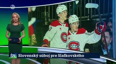 Slovenský súboj pre Slafkovského