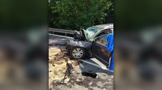 Vážna dopravná nehoda v Trenčianskom kraji. Pri čelnej zrážke sa zranilo sedem ľudí