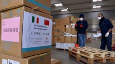 Čína predala Taliansku tie isté ochranné pomôcky, ktoré jej predtým Taliani darovali