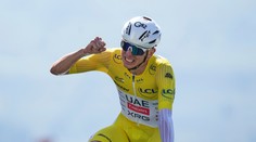 Hviezdny Slovinec ovládol náročnú horskú časovku a upevnil si líderskú pozíciu v celkovom poradí