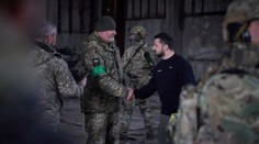 Zelenskyj okrem frontovej línie pri Bachmute navštívil aj Charkov, ocenil hrdinstvo tamojších obyvateľov