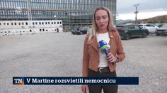 V Martine rozsvietili nemocnicu
