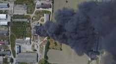 Rozsiahly požiar pri Bratislave: Horel areál na výrobu plastov