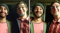 Uhádnete, kto je na snímke otec a kto syn?