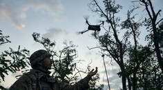 Rusi vyslali na Ukrajinu osem útočných dronov, protivzdušná obrana ich zostrelila