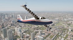NASA predstavila lietadlo budúcnosti X-57 s elektromotormi v krídlach