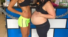 Koľko týždňov tehotenstva delí tieto ženy? Je to oveľa menej, ako myslíte