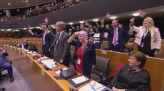 Brexit sa stane realitou už o niekoľko hodín. Britskí europoslanci naposledy porušili pravidlá