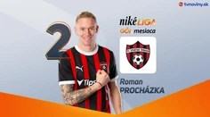 VIDEO: Víťazstvo v ankete Gól mesiaca putuje do Trnavy. Triumfoval skúsený stredopoliar Bílích Andelov