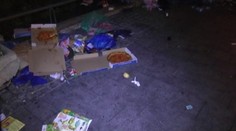 Najskôr vlaková stanica, potom utečenecký tábor a teraz jedno veľké smetisko