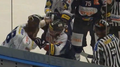 Poriadna hokejová bitka: Slovenský mladík "zmastil" českého veterána