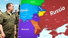 Takto si Rusi predstavujú novú mapu Ukrajiny. Zelenskému by nechali iba Kyjev