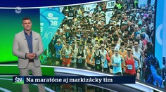 Na maratóne aj markizácky tím