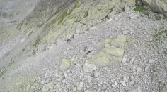 Turista skončil po 120-metrovom páde v Tatrách v bezvedomí