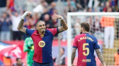 VIDEO: Barcelona tromi gólmi otočila zápas, súperom nestačil hetrikový hrdina. Z penalty rozhodol Raphinha