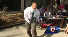 Redaktor chcel tromfnúť športovkyňu. V priamom prenose zažil trapas