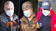 VIDEO: Gašpar, Hraško a Krajmer sú už na slobode, naďalej sú stíhaní v kauze Očistec