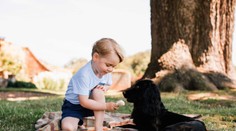 Nové rozkošné fotografie: Prince George oslavuje tretie narodeniny