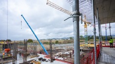 Hrubá stavba novej martinskej nemocnice bude dokončená v júni 2026