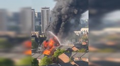 VIDEO: Obrovský požiar v Londýne, trafostanicu zachvátili plamene