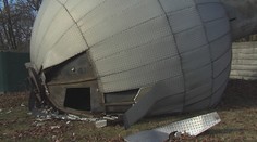 V Galante spadol 20-tonový vodojem, hrdzavé skrutky nevydržali silný vietor