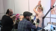 Tatoo šou po slovensky. Najlepší tetovači si dali rande v Prešove