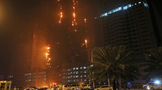 Obrovský požiar v Spojených arabských emirátoch