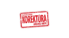 4. KOREKTÚRA -Andrej Hryc