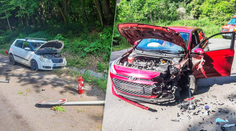 Čelná zrážka v Sadoch nad Torysou. Zranili sa traja ľudia, medzi nimi aj dieťa