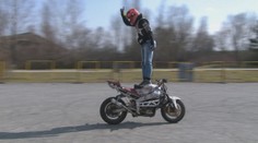 Historicky prvý rekord na Slovensku v šialených kúskoch na motorke: Takto to vyzeralo