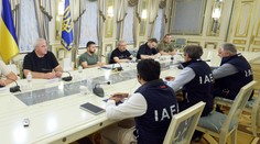 Zelenskyj sa v Kyjeve stretol s tímom MAAE