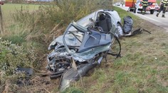 Osobné auto sa zrazilo v Považskej Bystrici s nákladným. O život prišiel 20-ročný mladý muž