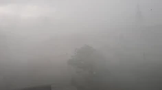 VIDEO: Cez Spiš sa prehnal downburst, nebolo vidno ani na krok