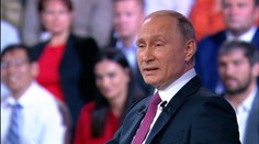 Putin naživo odpovedal Rusom: Hovoril o vzťahoch s USA aj o rodine