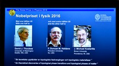 Nobelovu cenu za fyziku získali traja americkí vedci