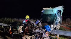 Mladá rodina z Horehronia sa ponáhľala na pohotovosť. Otec si oprotiidúce auto v tme zrejme nevšimol