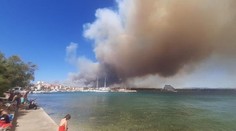 VIDEO a FOTO od Slovákov v Chorvátsku: Požiar nás vystrašil, boli sme v neistote