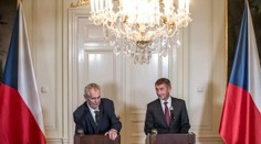 Babiš sľúbil Zemanovi text koaličnej zmluvy a programového vyhlásenia vlády