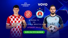 Slovan Bratislava v súboji nováčikov Ligy majstrov proti Girone aj na Voyo maximum