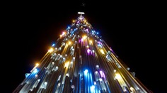 FOTO: Fantázii sa medze nekladú. Svetové metropoly rozžiarili netradičné vianočné stromčeky