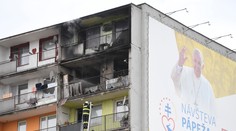 Na sídlisku Luník IX zhorel byt a balkón