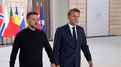 Macron: Vyslať svoje jednotky na povojnovú Ukrajinu sa zaviazalo 26 krajín