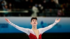 Slovenský krasokorčuliar Adam Hagara obsadil tretie miesto vo finále juniorskej Grand Prix v Pekingu