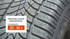 Výmena pneumatík bude tento rok pre niektorých drahšia