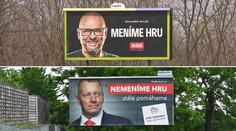 Kollár cez bilbord podpichuje Sulíka. SaS mu to cez svojich mladých vrátila aj s úrokmi